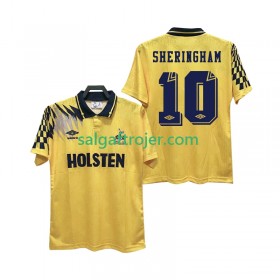 Tottenham Hotspur SHERINGHAM 10 1992 Fodboldtrøjer Retro Udebanesæt 1994 Kort ærmer
